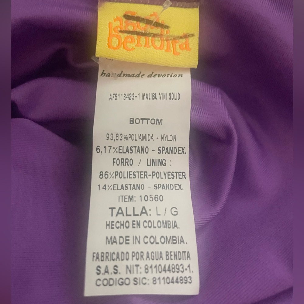 NWOT Revolve Agua Bendita Malibu One Piece Bathing Suit - Picture 8 of 8